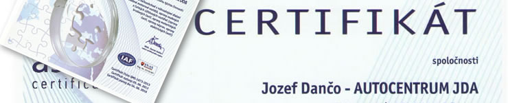 Získali sme certifikát ISO 9001:2008